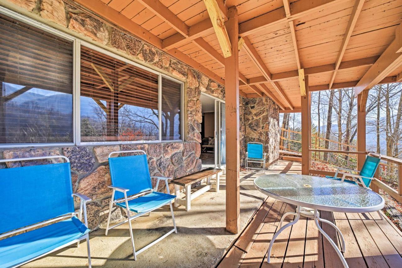 Mountain-View Maggie Valley House With Spacious Deck Exterior foto